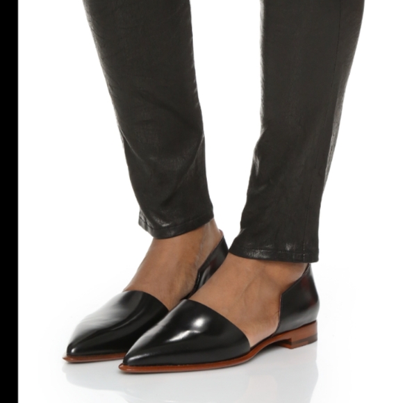 Acne Studios Medea D'orsay Flats 39 - Picture 1 of 16